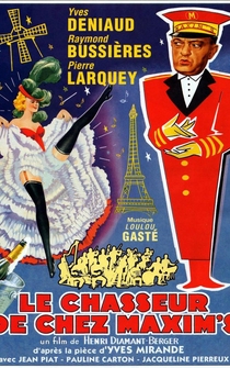 Poster de Le chasseur de chez Maxim's