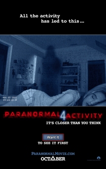 Poster de Actividad paranormal 4