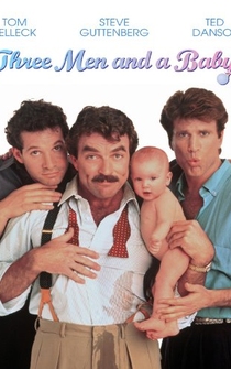 Poster de Tres hombres y un bebé