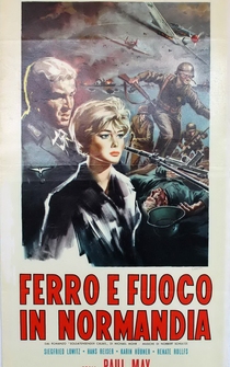 Poster de A sangre y fuego en Normandía
