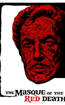 Poster de La máscara de la muerte roja