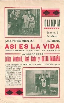 Poster de Así es la vida