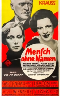 Poster de Mensch ohne Namen