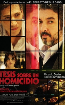 Poster de Tesis sobre un homicidio